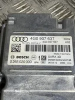 Audi A6 S6 C7 4G Sensore di imbardata accelerazione ESP 4G0907637
