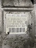 Audi A6 S6 C6 4F Ilmastointilaitteen kompressorin pumppu (A/C) 4F0260805