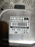 Opel Vectra C Module de contrôle de boîte de vitesses ECU 09186185