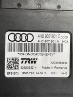 Audi A8 S8 D4 4H Módulo de control del freno de mano 4H0907801C