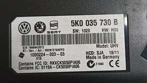 Volkswagen PASSAT B7 Bluetoothin ohjainlaite/moduuli 5K0035730B