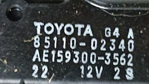 Toyota Auris E180 Tringlerie et moteur d'essuie-glace avant 8511002340