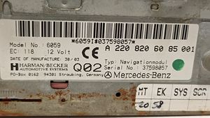 Mercedes-Benz CLS C219 Navigaatioyksikkö CD/DVD-soitin A2208206085