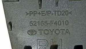 Toyota C-HR Cache crochet de remorquage arrière 52165F4010