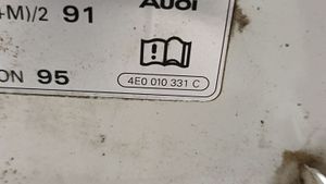 Audi A8 S8 D3 4E Bouchon, volet de trappe de réservoir à carburant 4E0010331C