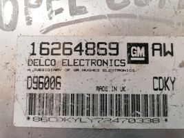 Opel Combo B Sterownik / Moduł ECU 16264869