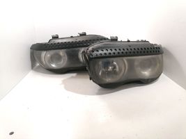 BMW 7 E65 E66 Lot de 2 lampes frontales / phare 