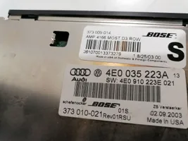 Audi A8 S8 D3 4E Garso sistemos komplektas 4E0035223A