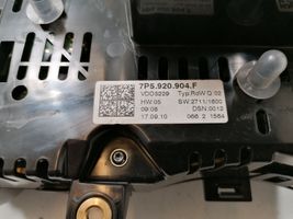 Porsche Cayenne (92A) Tachimetro (quadro strumenti) 7P5920904F