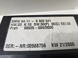BMW 5 E39 Centralina del climatizzatore 64116902541