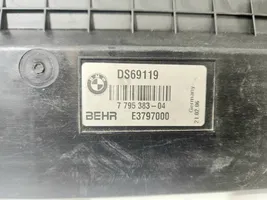 BMW 7 E65 E66 Staffa del pannello di supporto del radiatore parte superiore 2249878