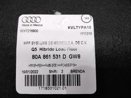 Audi Q5 SQ5 Tavaratilan kaukalon tekstiilikansi 80A861531D