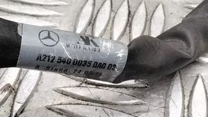 Mercedes-Benz E W212 Cavo negativo messa a terra (batteria) A2125400035