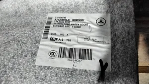 Mercedes-Benz E W212 Rear floor carpet liner A2126801641