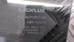 Lexus RX 450H Pagrindinis galinių durų stiklas 43R00073