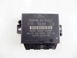 Ford Grand Tourneo Connect Pysäköintitutkan (PCD) ohjainlaite/moduuli ft1t15k866cb