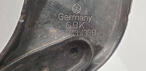 Volkswagen Caddy Prowadnica rolkowa drzwi bocznych / przesuwanych / Zawias górny 2K0843436B