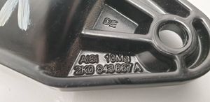 Volkswagen Caddy Rygiel zamka drzwi bocznych / przesuwnych 2K0843667A