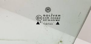 Volkswagen PASSAT B5 Front door window glass four-door 43R00082