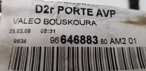 Peugeot 407 Cablaggio porta anteriore 9664688380