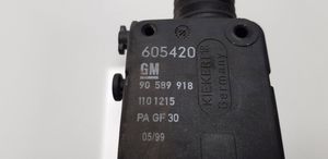 Opel Astra G Fuel tank cap lock motor 90589918