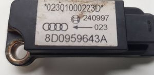 Audi A4 S4 B5 8D Turvatyynyn törmäysanturi 8D0959643A