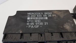 Mercedes-Benz C W202 Juego de cerradura y set ECU del motor A0165457632