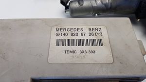 Mercedes-Benz C W202 Juego de cerradura y set ECU del motor A0165457632