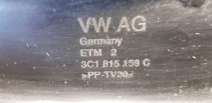 Volkswagen PASSAT B6 Ohjaamon sisäilman mikrosuodattimen kansi 3C1815159C