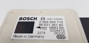 Citroen C4 Grand Picasso Датчик ESP (системы стабильности) (датчик продольного ускорения) 9663138180