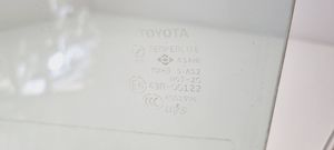 Toyota Prius (XW20) Rear door window glass 