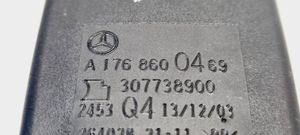 Mercedes-Benz A W176 Klamra środkowego pasa bezpieczeństwa fotela tylnego A1768600469