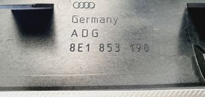 Audi A4 S4 B7 8E 8H Rivestimento del vano portaoggetti del cruscotto 8E1853190