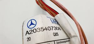 Mercedes-Benz C W203 Faisceau de câblage de porte arrière A2035407308