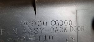 Infiniti FX Moldura de la puerta/portón del maletero 90900CG000