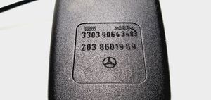 Mercedes-Benz C W203 Klamra przedniego pasa bezpieczeństwa 2038601969