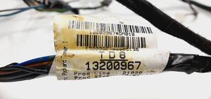 Opel Corsa D Tailgate/trunk wiring harness 13200967