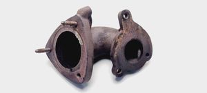 Opel Zafira A Exhaust manifold 9202449