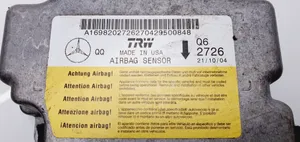 Mercedes-Benz A W169 Centralina/modulo airbag A1698202726