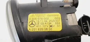 Mercedes-Benz A W169 Światło przeciwmgłowe przednie A2518200856