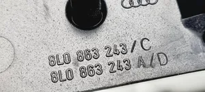Audi A3 S3 8L Konsola środkowa / Radio / GPS 8L0863243C