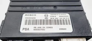 Citroen C4 I Picasso Centralina/modulo sensori di parcheggio PDC 9663937580