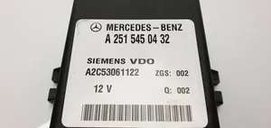 Mercedes-Benz E W211 Jousituksen ohjainlaite/moduuli A2515450432