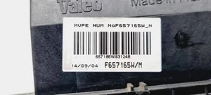 Renault Megane II Lämpöpuhaltimen moottorin vastus F657165W