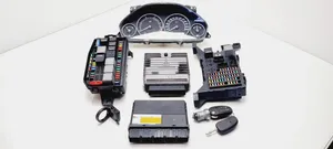 Jaguar X-Type Kit centralina motore ECU e serratura 4X4312A650AJ