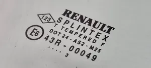 Renault Scenic I Etuoven ikkunalasi, neliovinen malli 43R00049