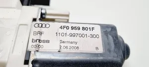 Audi A6 S6 C6 4F Aizmugurē loga pacēlāja motoriņš 4F0959801F