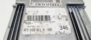 Audi A6 S6 C6 4F Komputer / Sterownik ECU i komplet kluczy 554000731202