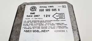 Volkswagen Golf IV Sterownik / Moduł Airbag 6Q0909605A