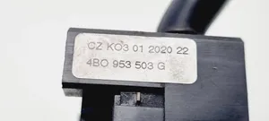 Volkswagen PASSAT B5 Pyyhkimen/suuntavilkun vipukytkin 4B0953503G